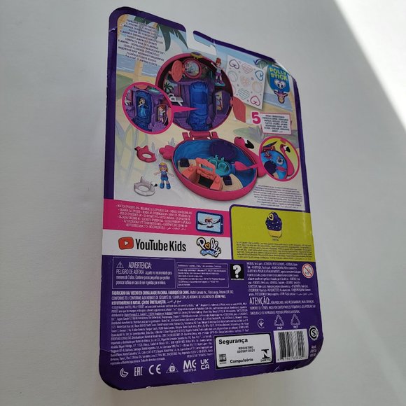 Polly Pocket Flamingo Floatie - brand new in package - Picture 6 of 7